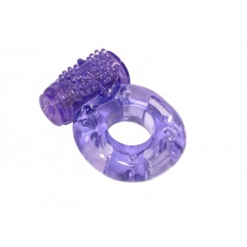 Фиолетовое эрекционное кольцо с вибрацией Rings Axle-pin